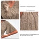 thumbnail image 5 of Vestido Cintura Estampada Adelgazante Cuello En V Manga Acampanada Dobladillo Casual Vestido De Una Pieza Para Dama Caqui L, 5 of 6