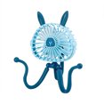 thumbnail image 2 of EasyLife Soporte de deformación Clip ventilador USB cochecito dormitorio ventilador silencioso luz nocturna, 2 of 3