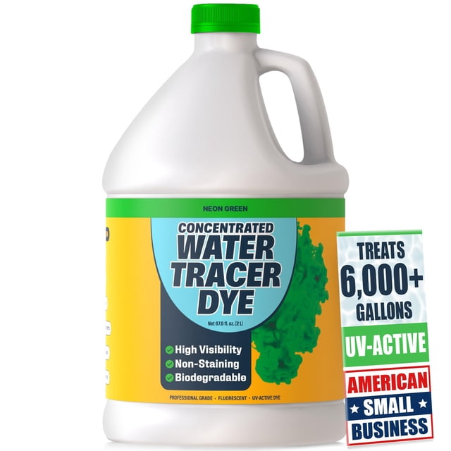 Tinte trazador de agua Escentile 68 oz, activado por UV, no mancha