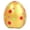 Gold, variant on Squeaky Dog Toys, Denbek Soft Bouncing Dog Balls Squeaky Toys, Interactive Egg Shape Dog Toys Balls for Puppies Small Medium Breed