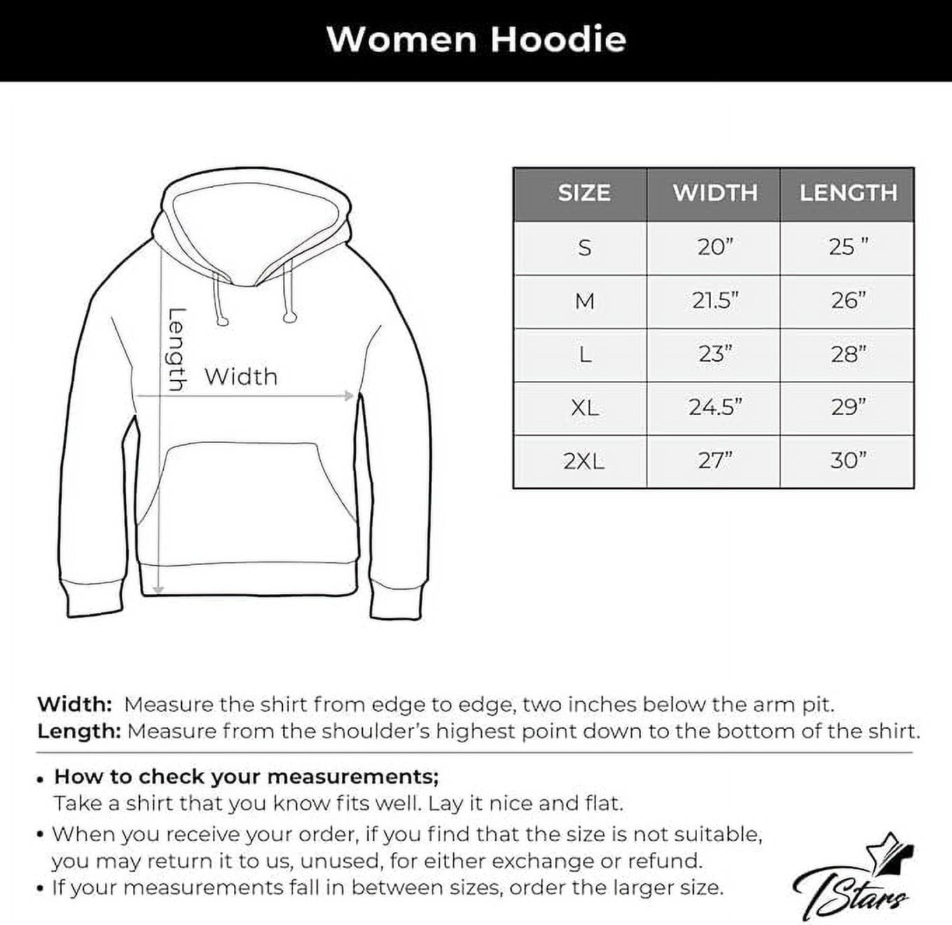 Tstars Women's Horse Lover Hoodie - Ideal Gift for Equestrians - Perfect Winter Birthday Gift for Women who Love Horses - Love Horses Graphic Print - Warm & Cozy Long-Sleeve Top
