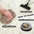 thumbnail image 3 of Shag Area Rug, Soft Fluffy Area Rugs for Living Room Bedroom Decor Carpet, Light Gray, 3 of 6