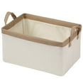 thumbnail image 1 of Foldable Cloth Storage Basket Shelf Closet Organizer Bin for Home Bathroom Accessories, 1 of 2