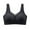 Black, variant on Pull Up Bras for Women No Underwire Wireless Seamless Bralette V Mesh Comfort Supportive Full Coverage Padded Bras