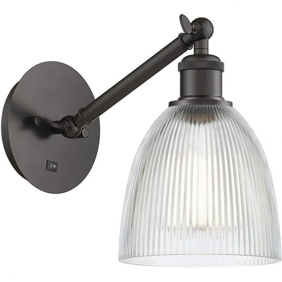 Innovations Lighting - Belfast - 1 Light Wall Sconce In Industrial Style-11.38