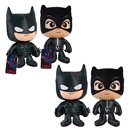 Peluches pequeños Just Play The Batman™ y Selina Kyle de 11