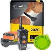 Dogtra 200C – Waterproof ½-Mile One-Handed Operation Remote Training Dog E-Collar Includes eOutletdeals Pet Travel Bowl