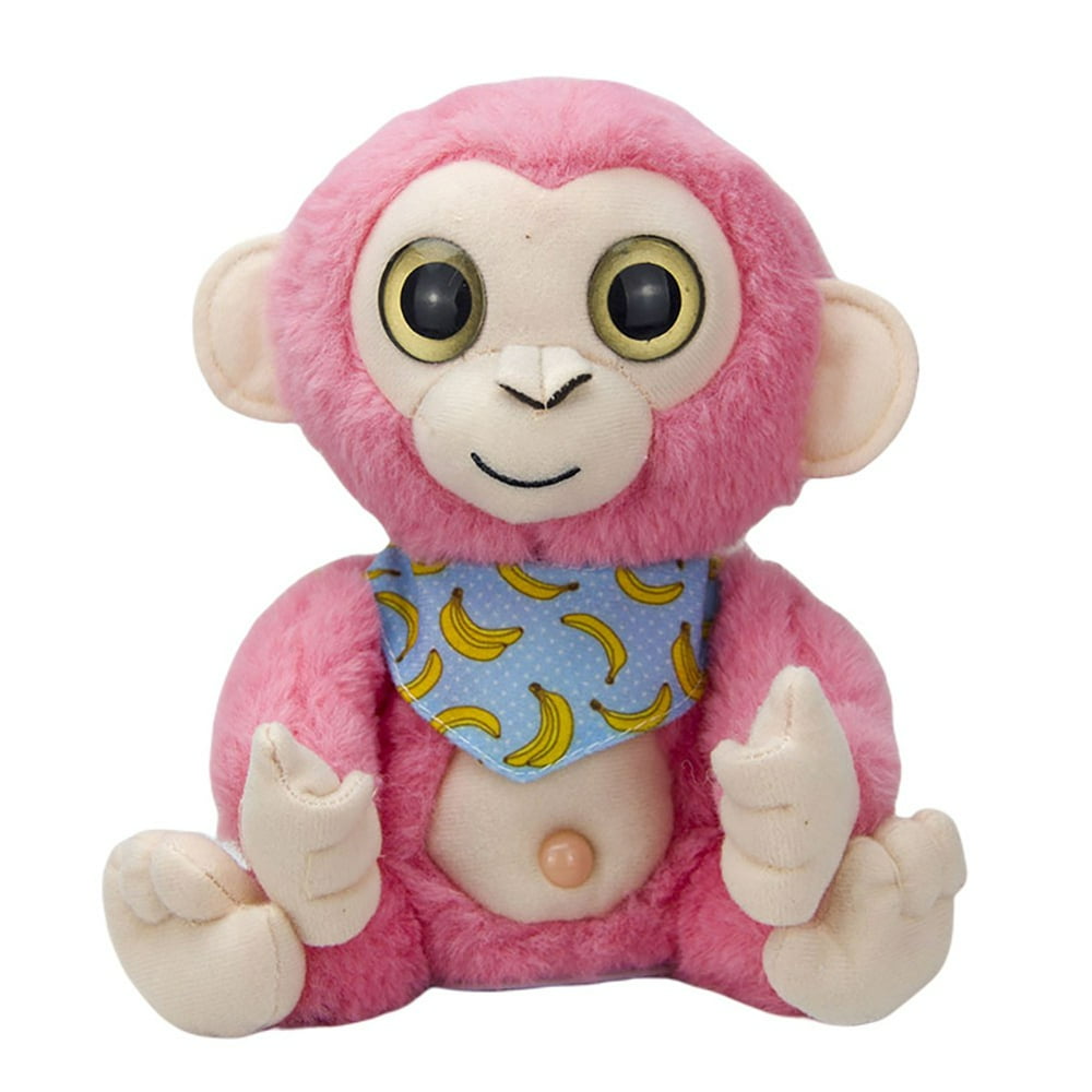 Actoyo Talking Monkey Plush Toys, Interactive Stuffed Plush Animal