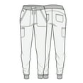 thumbnail image 3 of Med Couture Touch Jogger Yoga Pants, 3 of 4