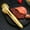 🔥 Gold, variant on Msgweeeg Grill Tongs BBQ Tongs 304 Stainless Steel Steak Food Clip Hollow Bread Clip Food Clip Barbecue Meat Clip for Painting, Pottery, Crafting, Woodworking, DIY