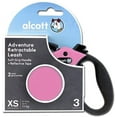 thumbnail image 3 of Paws Alcott RLSH AA XS PK 10 ft. Retractable Leash, Pink - Extra Small, 3 of 3