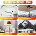 thumbnail image 4 of 24FT Cobweb Duster with Extension Pole, Spider Web Brush for Cleaning Extendable, Professional Ceiling and Corner Dusters for Outdoor Indoor Use, 4 of 7