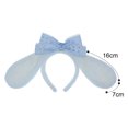 thumbnail image 2 of Niñas Lindas Orejas de conejo Bowknot Diadema Mucama Diadema Accesorios de disfraces Adepaton BST2001789-2, 2 of 5