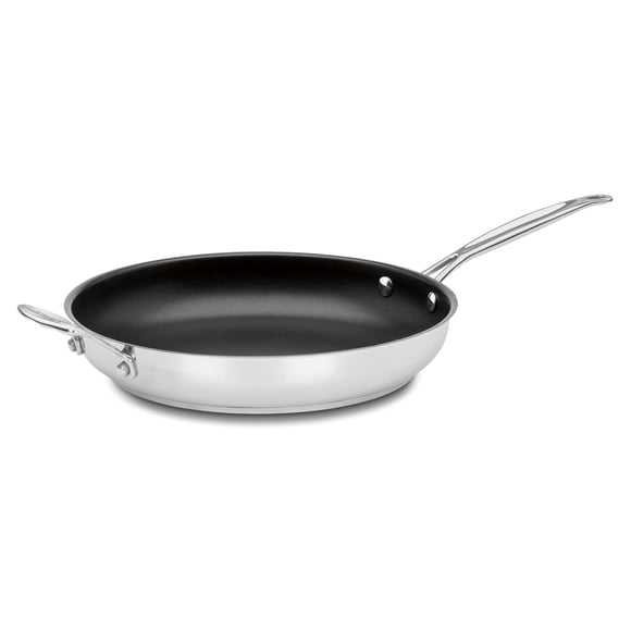 Sartén Cuisinart 722-30HNS de 30 cm antiadherente de acero inoxidable