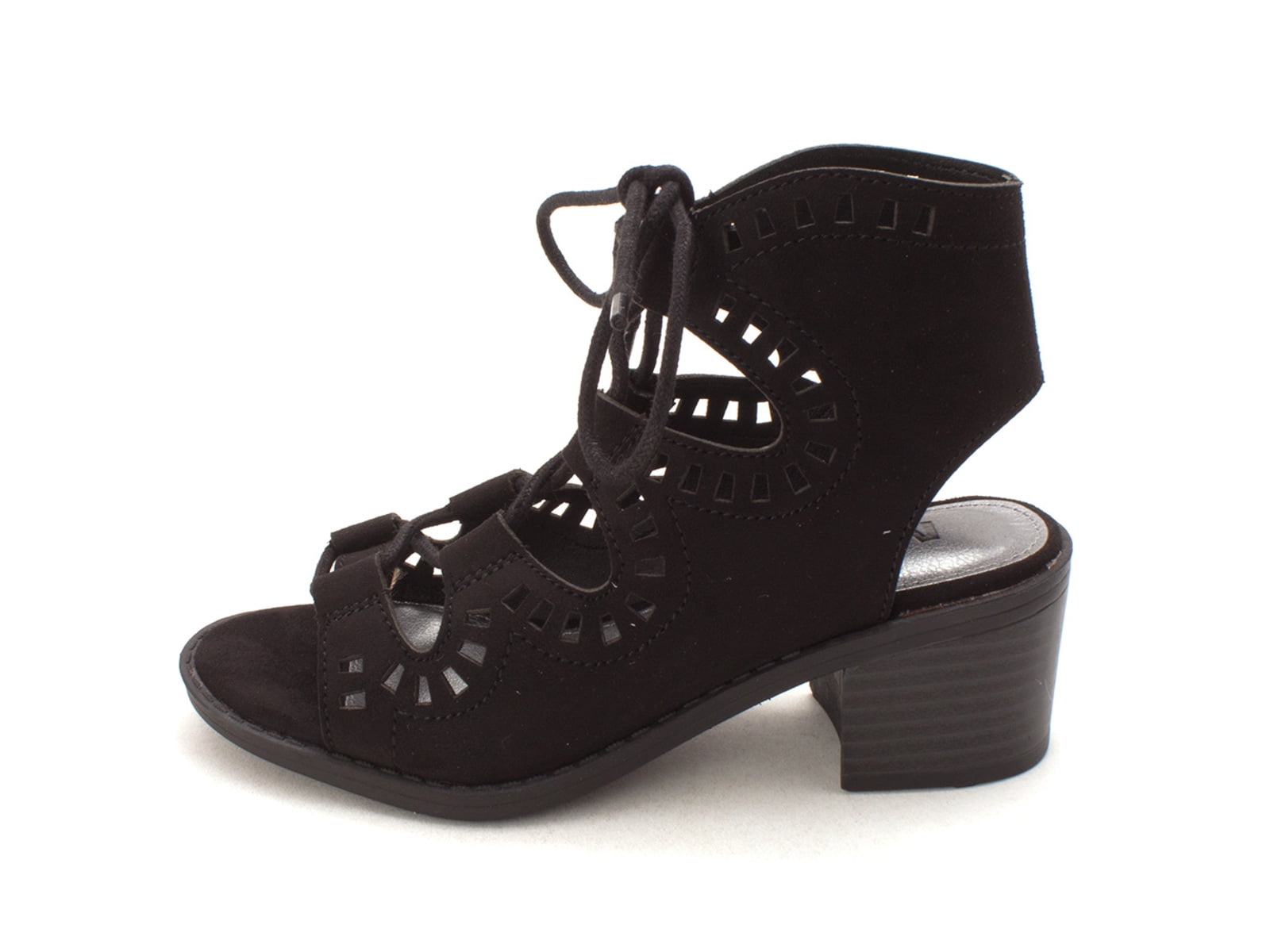 Mia Kids Little//Big Girl/'s Jane Black Gladiator Sandals Shoes