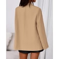 thumbnail image 4 of BTFBM Blazers for Women Spring Business Casual Clothes Open Front Oversized Winter Coats Work Office Suit Jackets, 4 of 9