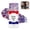 B, variant on High-Shine Glitter & Sequins – Red, White & Blue Star-Shaped Glitter Stick for Face & Body; Patriotic 250th Celebration & Sports-Themed Makeup(A,1PC)