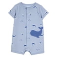thumbnail image 1 of Romper Child of Mine para 1 Pieza con Estampados de Ballenas Azul Talla 12M Meses, 1 of 4