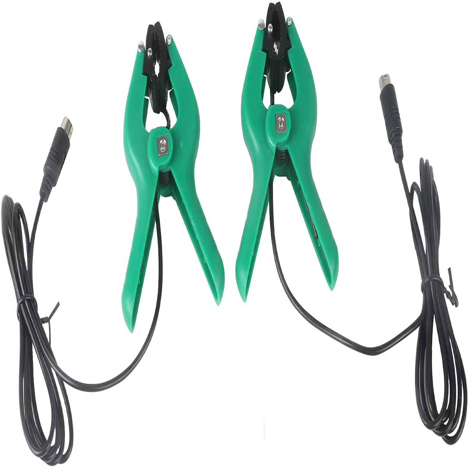 DUOYI HVAC 4-Pin Temperature Clamp Sensor, Refrigeration Pipe Clip Thermometer Probe, Air Conditioner Accessories for Digital Manifold Gauge, 2 Pieces