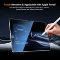 thumbnail image 4 of 2 Pack Screen Protector for iPad Pro 13" 2024 M4 7th Generation, Tempered Glass Anti-Scratch Case Friendly, Compatible with Face ID & Apple Pencil for iPad Pro 13" 2024,Clear, 4 of 6