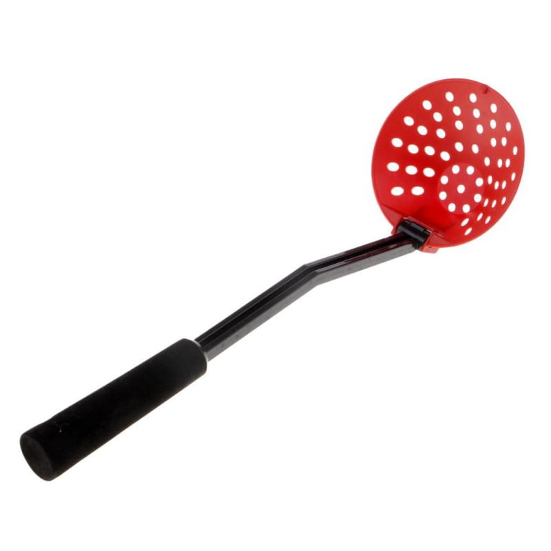 Foldable Plastic Ice Fishing Scoop Scooper Slush Skimmer Red