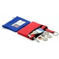 thumbnail image 4 of Genuine Leather Coin Purse ID Credit Card Key Holder KeyChain, 4 of 5