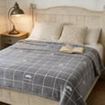thumbnail image 6 of AuroraX Cute Bed Blanket Twin/Twin-Xl Size Cream Soft Brushed Microfiber Throw Blankets Breathable Warm Lightweight Cozy Blankets for Bedroom Dorm Sofa All-Season, 6 of 6