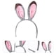 thumbnail image 4 of GOOHOCHY Aro de pelo de fiesta, banda de pelo de conejo de peluche, accesorios para el cabello encantadores, accesorio de fiesta, 4 of 7