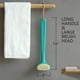 thumbnail image 5 of Cepillo corporal de baño con cerdas cómodas Mango largo Exfoliación suave Mejora la salud y la belleza de la piel Ducha de baño Cepillo corporal de cepillado húmedo o seco Sailing  Electrónica, 5 of 6