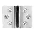 thumbnail image 3 of 2 unids de acero inoxidable puerta de vidrio bisagra punzón libre de glass abierto abrazadera de vidrio abrazadera accesorios accesorios de hardware de puerta abrazadera de bisagra, 3 of 6