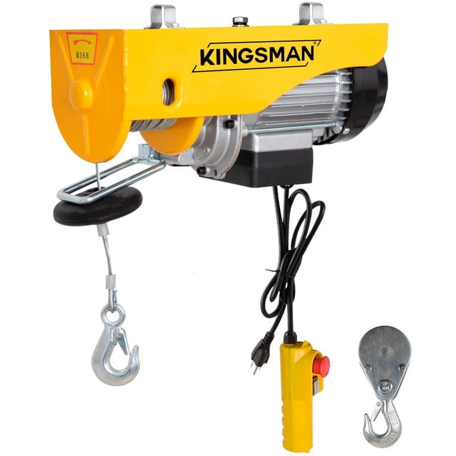 Polipasto Electrico Cable 20m Carga 100 A 200 Kilos 110v Kingsman 274444