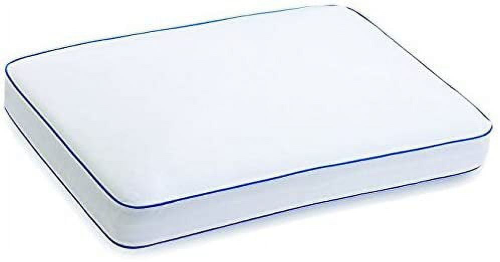 Sleep Innovations Cooling Gel Ventilated Memory Foam Side Sleeper Pillow with Breathable Cover, 5-Year Warranty