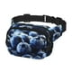 thumbnail image 2 of Balery Blueberry Mochila Cinturón para Mujeres y Hombres, Bolsa de Cintura Impermeable de Doble Capa con Correa, 2 of 9