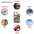 thumbnail image 6 of Salouo Excavator At Work Pattern 1 Pack Bath Towel, Quick Drying Towels Premium Towels for for Body, Sport, Yoga, SPA, Fitness-31.5"x63", 6 of 8