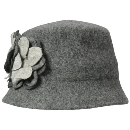 Nine West Women’s Knit Microbrim Hat, Heather Grey, One Size