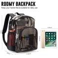 thumbnail image 2 of Mochila Axqcctoys de TPU transparente aprobada para estadios, tamaño grande, 2 of 7