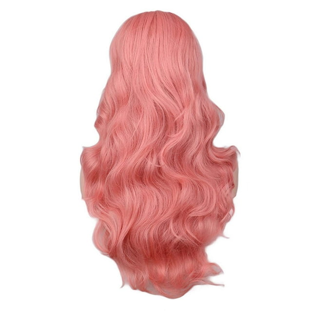 Pelucas para niñas: flequillo fino, pelucas con orejas de maíz, pelucas rizadas, cabello rizado, pelucas de cabello largo.