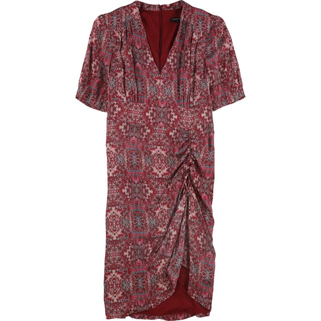 Vestido Midi Sensuous Shift para Mujer Nanette Lepore Rojo 8