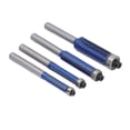 thumbnail image 3 of Router Bit,4 Pcs Flush Trim Flush Cutting Router Bit Bearing Flush Trim Bit Smooth Operation, 3 of 8