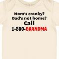 thumbnail image 4 of Inktastic Call Grandma Boys or Girls Baby Bodysuit, 4 of 5