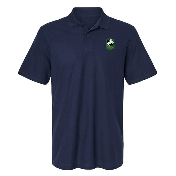 Lord of The Rings The Green Dragon Cotton Polo Shirt, Navy, X-Large
