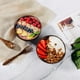 thumbnail image 4 of Xiao Hua Juego de 3 ensaladeras de madera , con cuchara y tenedor., 4 of 5