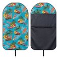 thumbnail image 5 of KUIFORTI Car Flower Car Seat Cover for Front Seats Washable Car Seat Towel Front Seat Covers for Cars, Trucks, SUVs for Gym Workout Beach Hiking Waterproof, 5 of 7