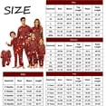 thumbnail image 3 of Lvotionpl 2026 Matching Family Christmas Pjs, Matching Christmas Pajamas Long Sleeve Top & Pants Set Matching Holiday Family Pajama Xmas Sets, 3 of 6