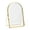 typeA, variant on Elegant Gold Trim Arch Freestanding Glass Photo Frame Double Panel Clear Design Handprint Footprint Pet Paw Print Keepsake Holder For Tabletop Home Decor Memory Display