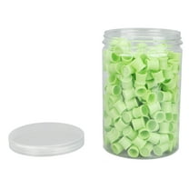 300pcs Tattoo Ink Cups Food Grade Silicone Multipurpose Disposable Pigment for SuppliesGreen