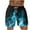 Light Blue, variant on Mqqzkk Men's Basketball Shorts Casual Workout Gym Athletic Shorts Flame Graphic Print Running Fashion Beach Short Pants
