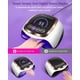 thumbnail image 5 of Gugusure Lámpara de uñas LED UV, secador de uñas de 180 W para esmalte de gel con pantalla LCD, sensor automático y 4 ajustes de temporizador, lámpara de curado de gel profesional con 42 cuentas LED p, 5 of 5