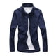 thumbnail image 2 of pstuiky camisetas para hombre, Camiseta informal de manga corta con botones y solapa de color liso para hombre ropa de hombre xl, 2 of 3