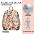 thumbnail image 5 of Abstract Hand-Drawn Dinosaur Backpack - Waterproof, Durable & Comfortable for Teens, 5 of 5